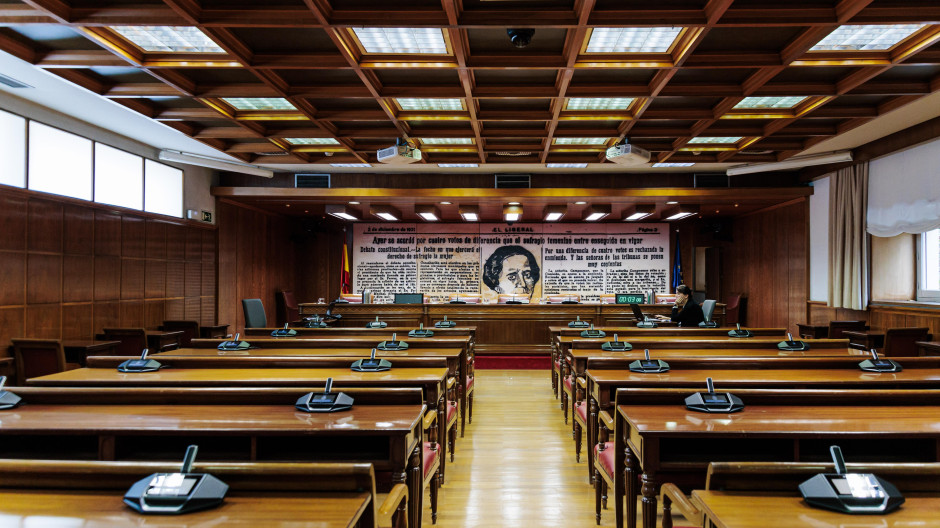Sala Clara Campoamor del Senado