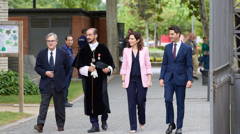 Isabel Díaz Ayuso y Emilio Viciana