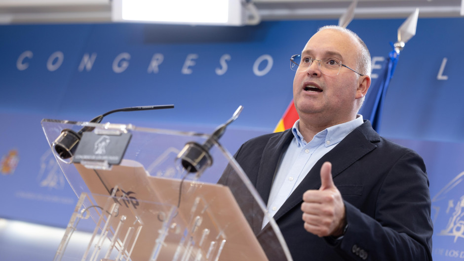 El portavoz del Grupo Popular en el Congreso de los Diputados, Miguel Tellado