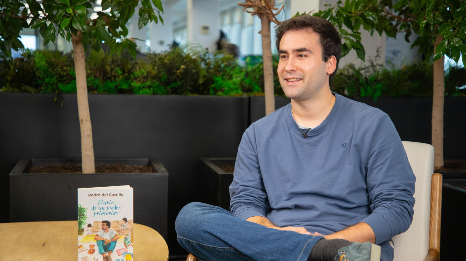 Pedro del Castillo autor del libro 'Diario de un padre primerizo'