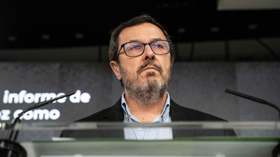 El portavoz de Vox, José Antonio Fúster