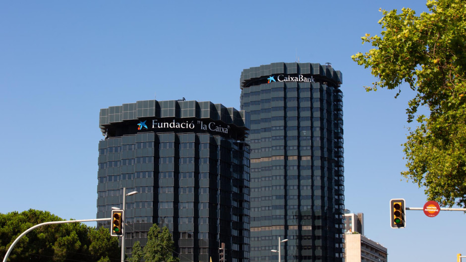Sede de CaixaBank en Barcelona
