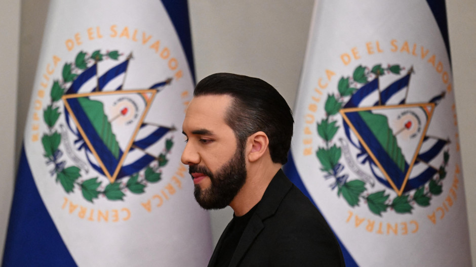 El presidente de El Salvador, Nayib Bukele