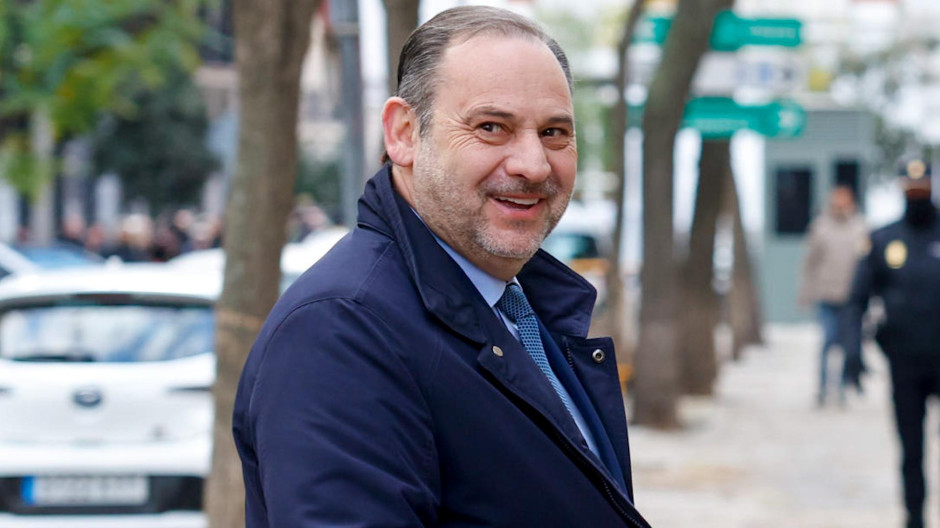 El exministro de Transportes, José Luis Ábalos