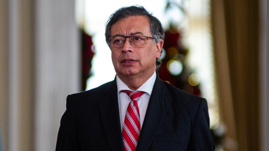 El presidente de Colombia, Gustavo Petro