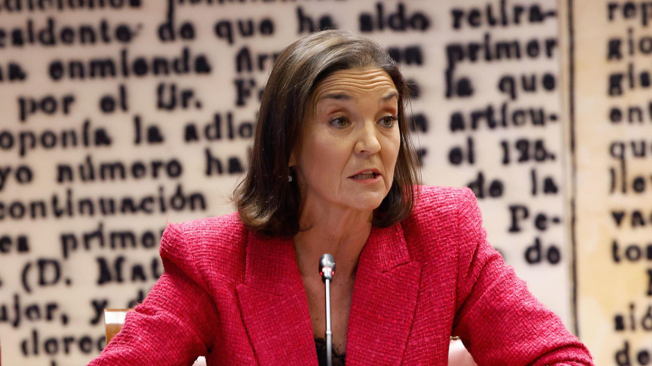 La portavoz del PSOE en el Ayuntamiento de Madrid y exministra de Industria, Comercio y Turismo, Reyes Maroto