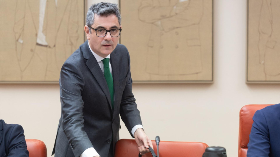 El ministro de la Presidencia, Justicia y Relaciones con las Cortes, Felix Bolaños