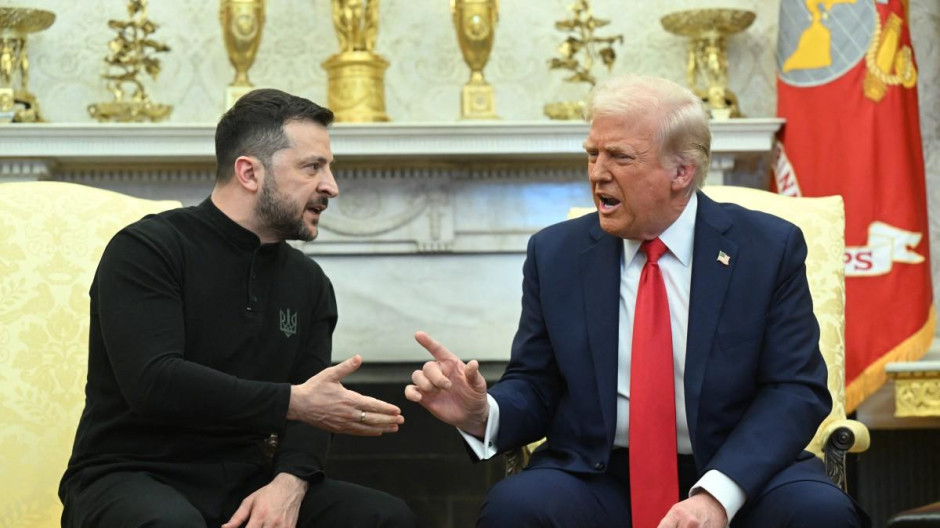 Discusión Trump y Zelenski