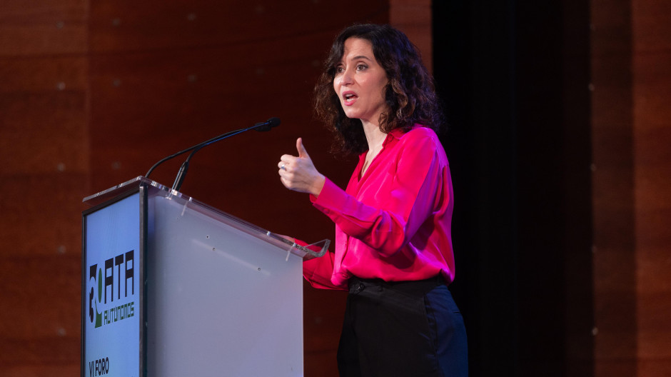 La presidenta de la Comunidad de Madrid, Isabel Díaz Ayuso