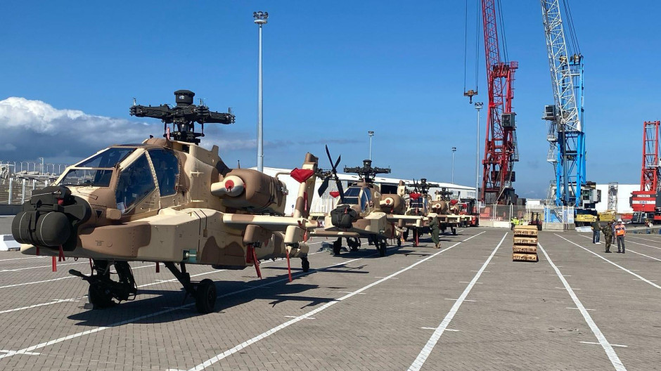 Primer lote de helicópteros de combate Apache AH-64E vendido por EE.UU. a Marruecos