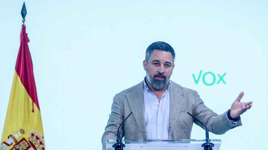 EuropaPress_5973244_presidente_vox_santiago_abascal_rueda_prensa_sede_partido_20_mayo_2024