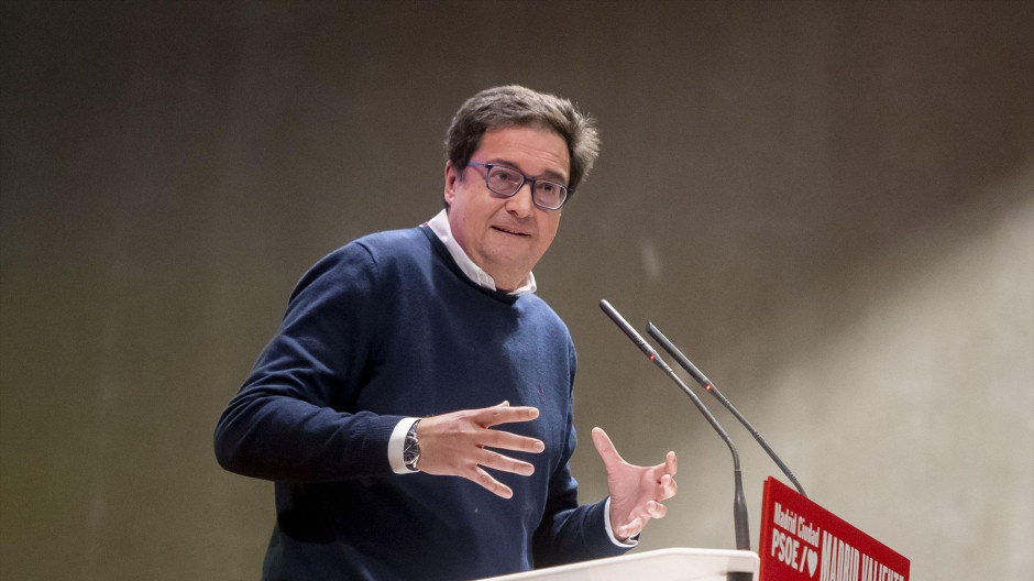 El secretario general del PSOE de Madrid y ministro para la Transformación Digital y de la Función Pública, Óscar López