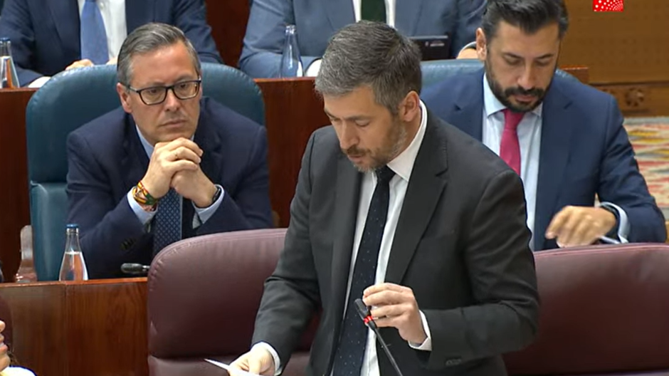 El portavoz del Gobierno de la Comunidad de Madrid, Miguel Ángel García Martín