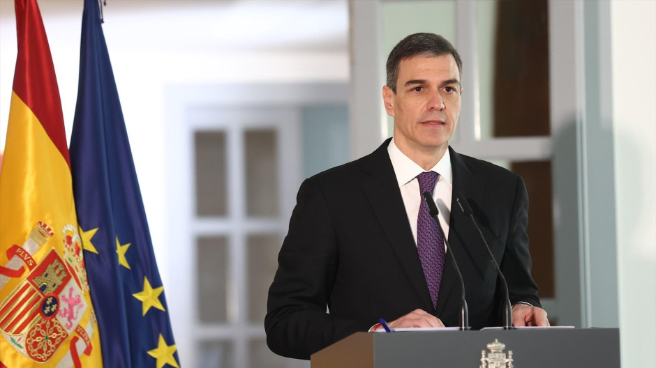 El presidente del Gobierno de España, Pedro Sánchez