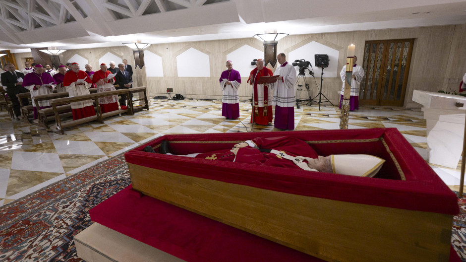 Ataud del Papa Francisco
