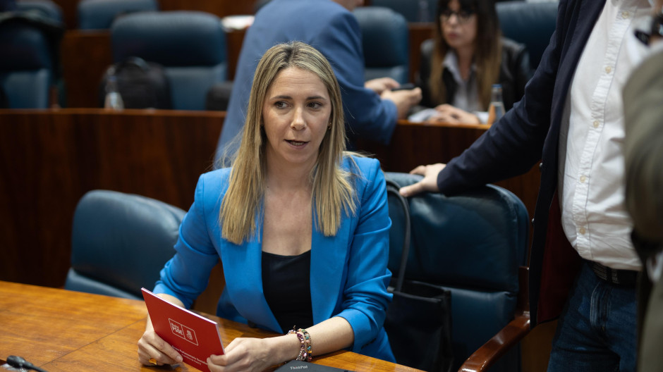 La portavoz del PSOE en la Asamblea de Madrid, Mar Espinar