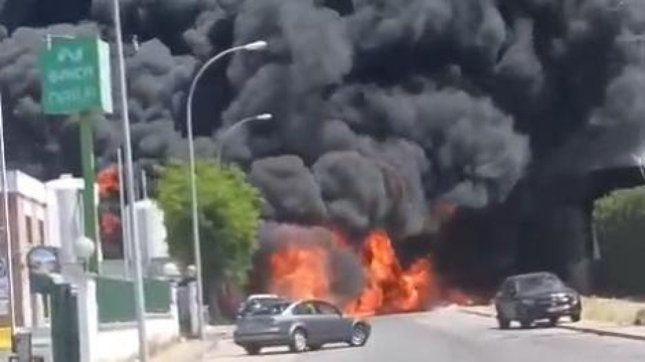 Incendio Alcalá