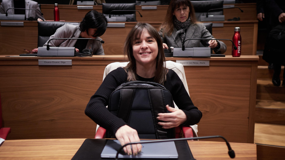La vicepresidenta tercera del Gobierno de Navarra y consejera de Vivienda, Juventud y Políticas Migratorias, Begoña Alfaro