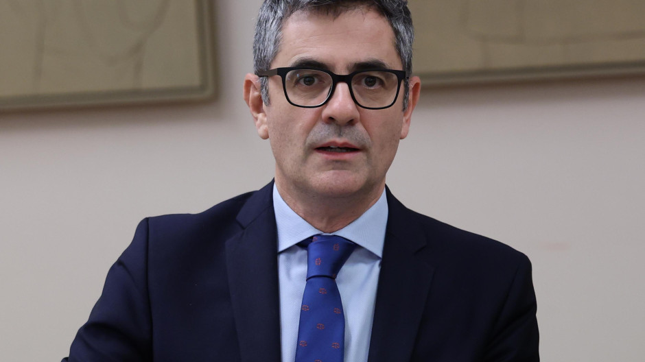 El ministro de Presidencia, Justicia y Relaciones con las Cortes, Félix Bolaños