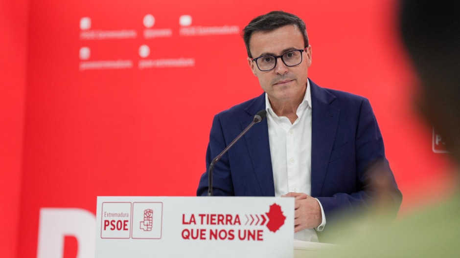El socialista extremeño, Miguel Ángel Gallardo