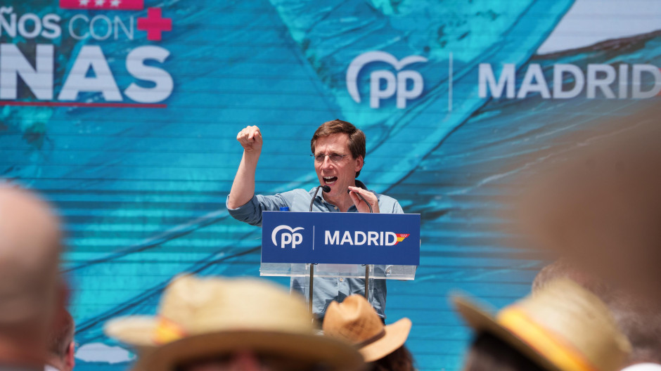 El alcalde de Madrid, José Luis Martínez-Almeida