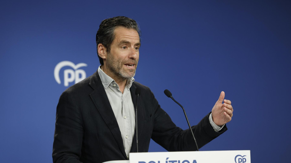 El vicesecretario de Cultura y portavoz del Partido Popular, Borja Sémper