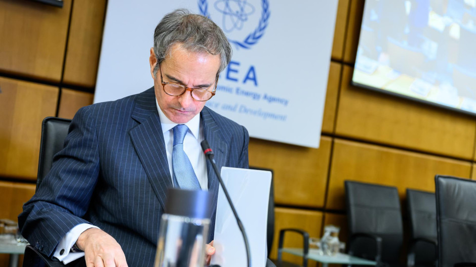 El director general de la OIEA, Rafael Grossi