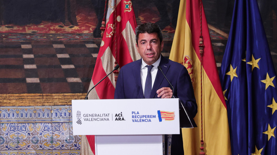 Carlos Mazón dana Valencia Recuperación