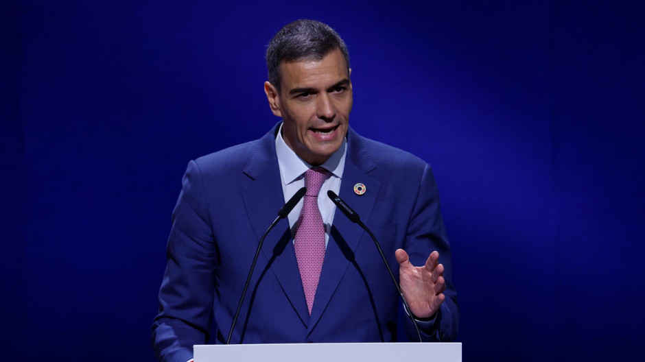 El presidente del Gobierno, Pedro Sánchez