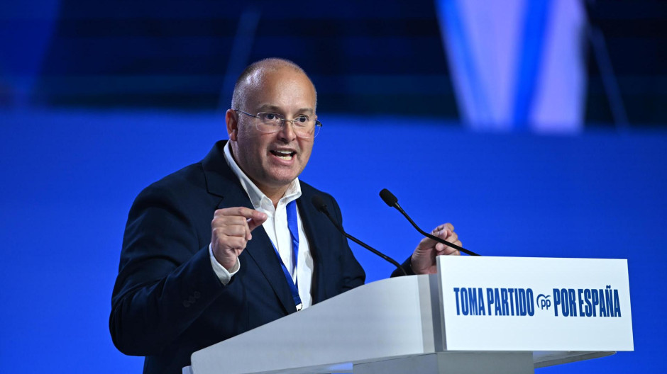 El secretario general del PP, Miguel Tellado