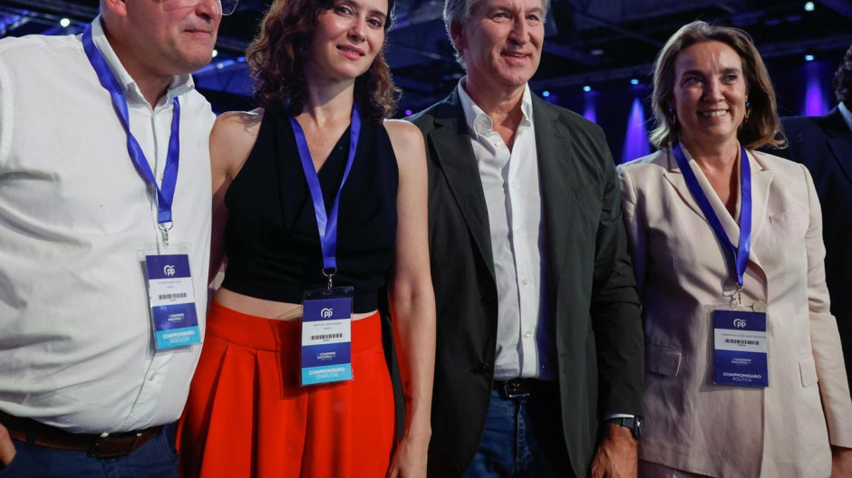 Feijóo y Ayuso clausuran el XXI Congreso PP Nacional del Partido ...