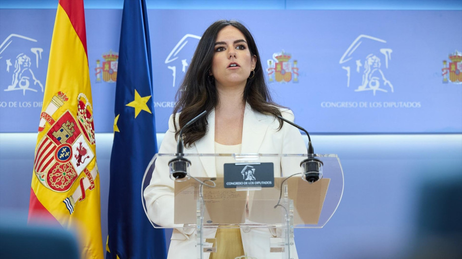 La portavoz de Vox en el Congreso, Pepa Millán