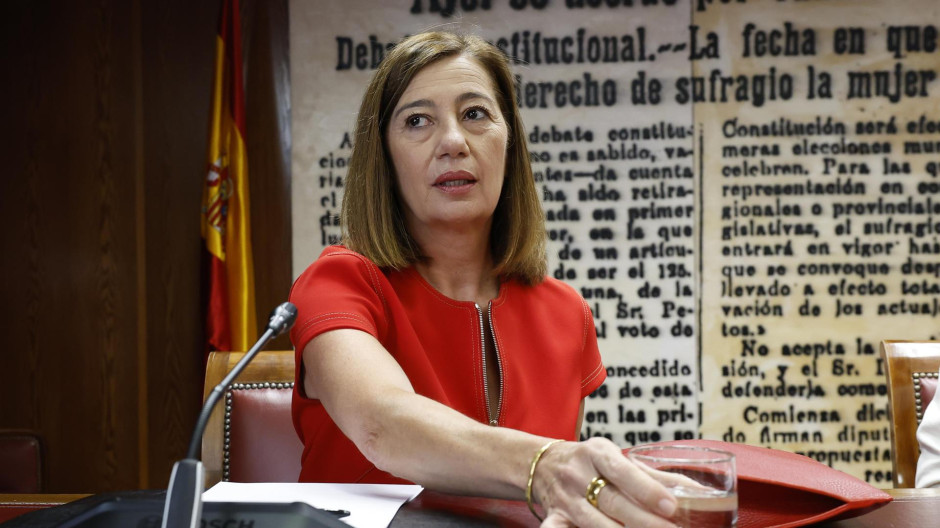 La presidenta del Congreso, Francina Armengol, comparece por segunda vez en la comisión de investigación
