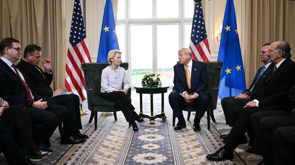 trump von der leyen