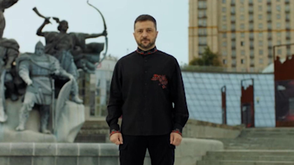 El presidente de Ucrania, Volodímir Zelenski