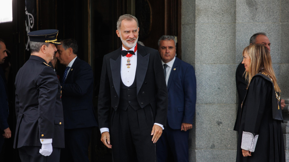 El Rey Felipe VI en la apertura del Año Judicial