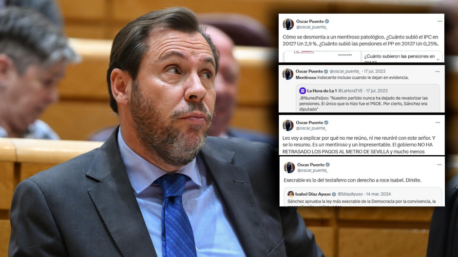 Puente se erige como «legítimo defensor» frente a una «derecha agresora» a pesar de su historial de insultos