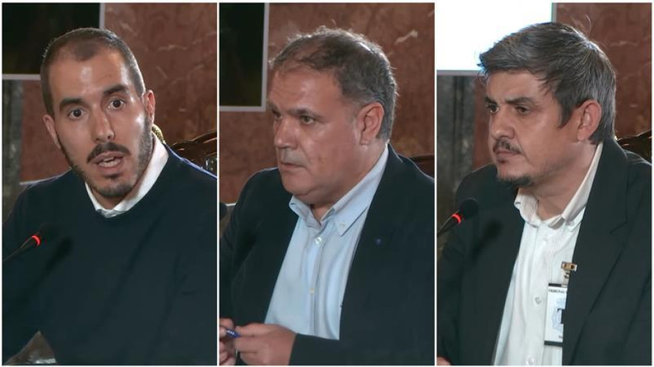 Los tres periodistas citados como testigos en la seguinda tarde del trecer día de juicio al fiscal general del Estado