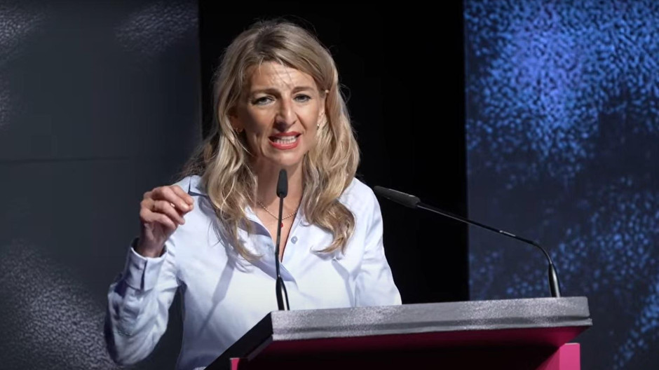 La vicepresidenta segunda y ministra de Trabajo, Yolanda Díaz