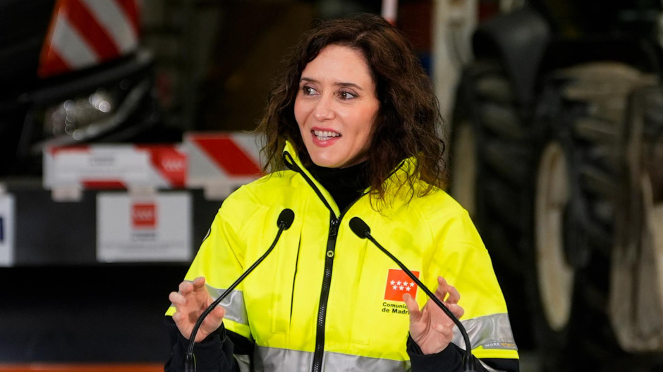 La presidenta de la Comunidad de Madrid, Isabel Díaz Ayuso
