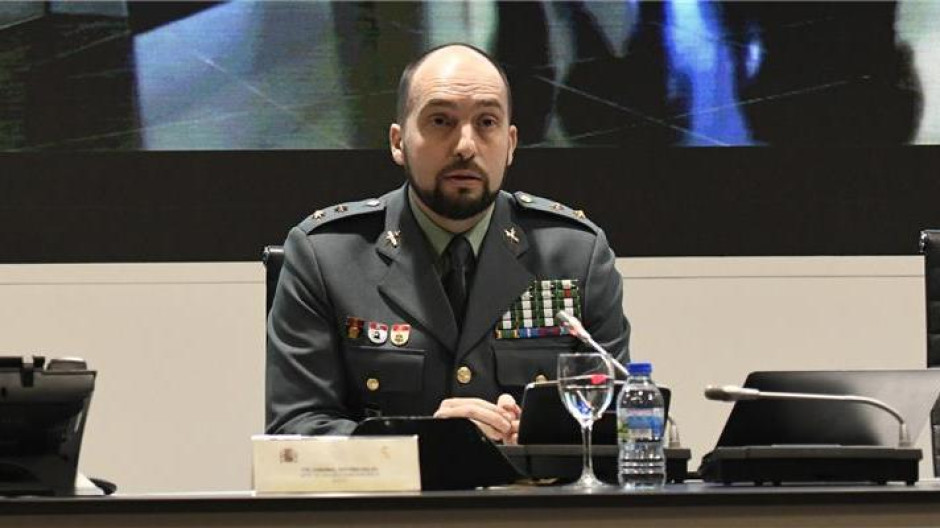 El teniente coronel Antonio Balas, en una imagen de 2019