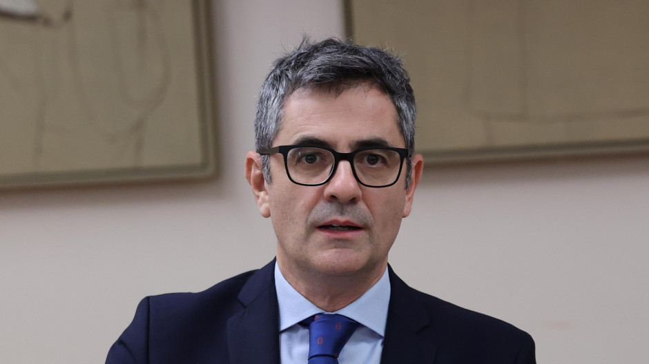 El ministro de la Presidencia, Justicia y Relaciones con las Cortes, Félix Bolaños