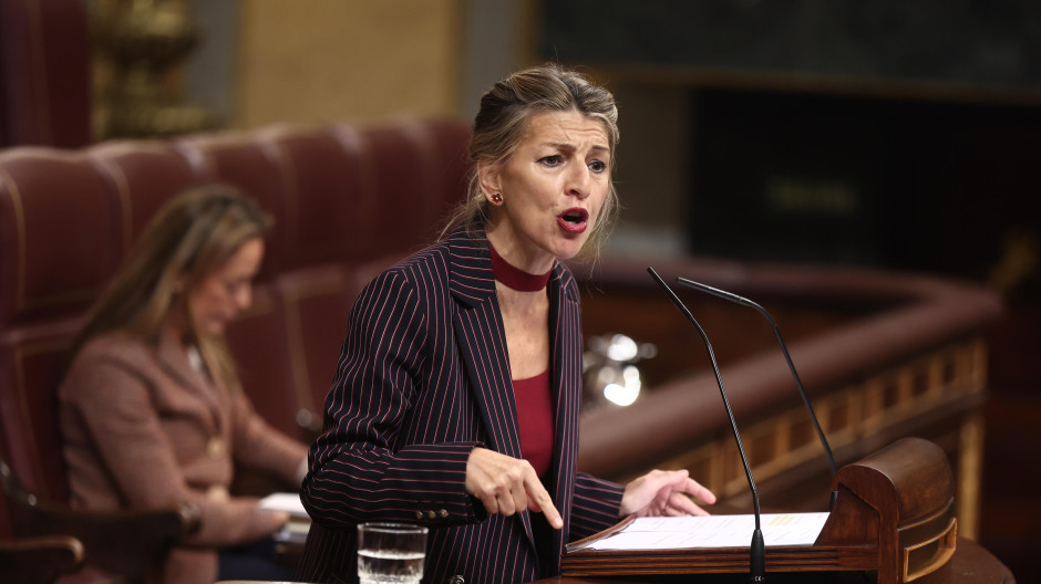 La vicepresidenta segunda y ministra de Trabajo y Economía Social, Yolanda Díaz