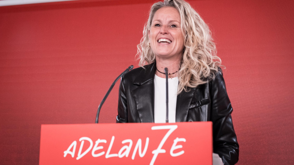 La portavoz de la CEF del PSOE, Montse Mínguez