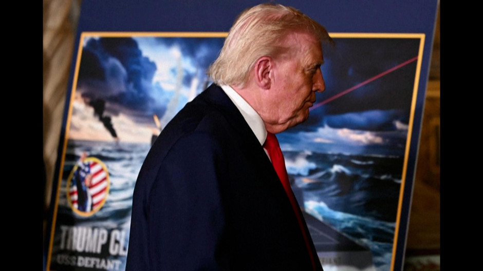 Los buques dorados de la clase Trump