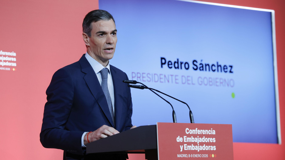 El presidente del Gobierno, Pedro Sánchez