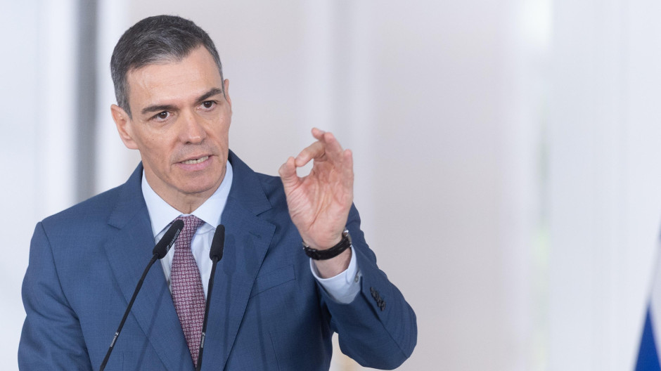 El presidente del Gobierno, Pedro Sánchez