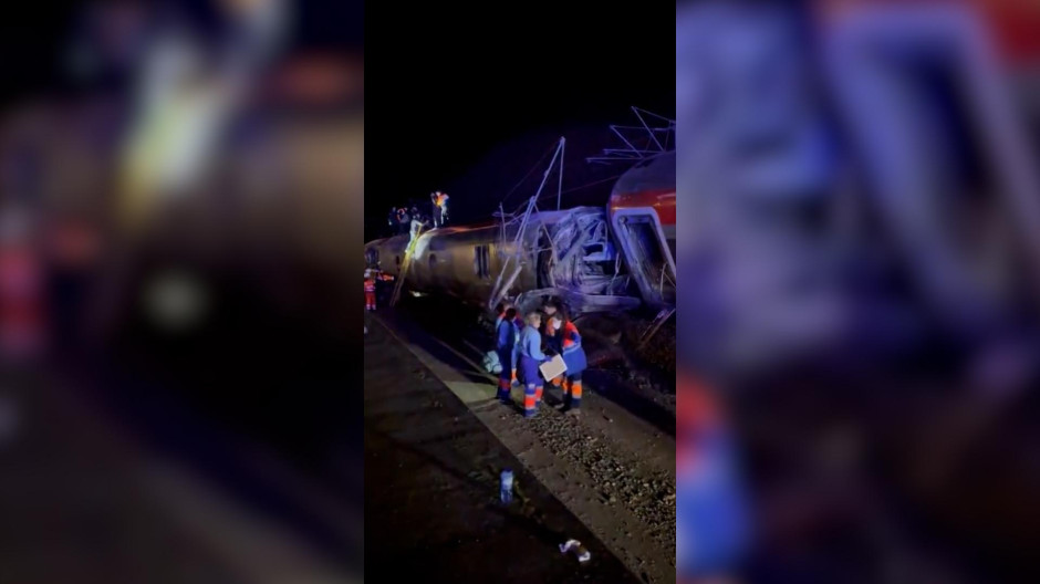 Así ha quedado el tren de alta velocidad de Iryo tras descarrilar en Adamuz, Córdoba