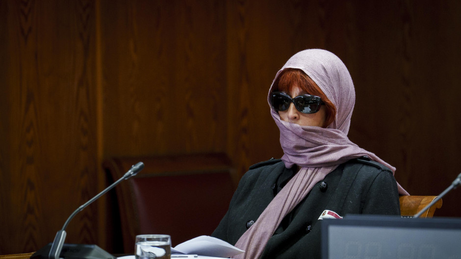 La exmujer de Koldo García, Patricia Úriz Iriarte, en el Senado el pasado abril