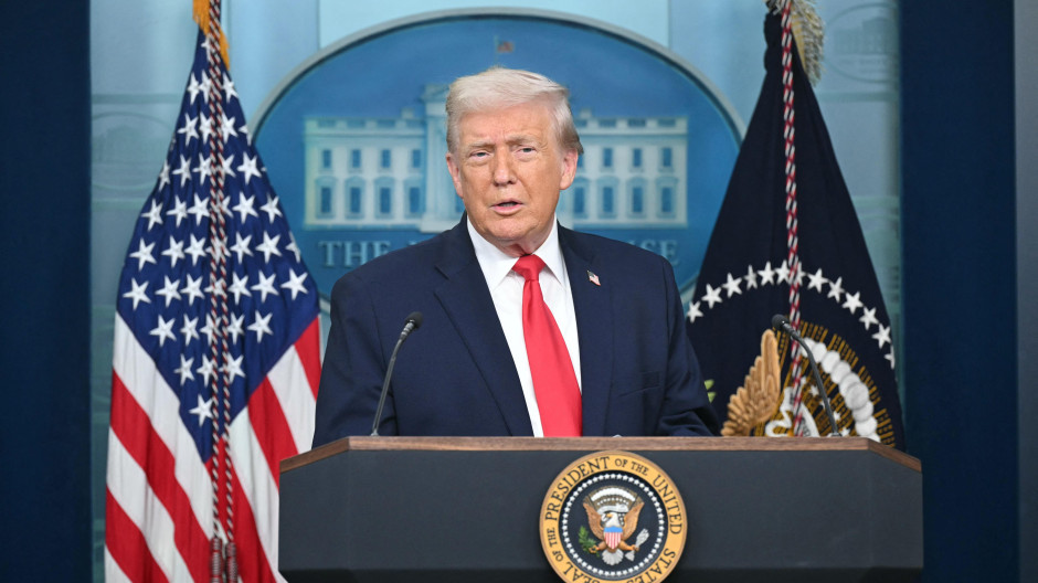 El presidente de Estados Unidos, Donald Trump